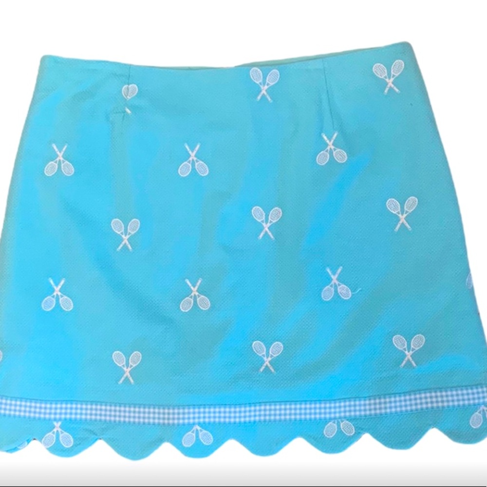 🌸🌷VINTAGE Lilly Pulitzer Embroidered Tennis skirt